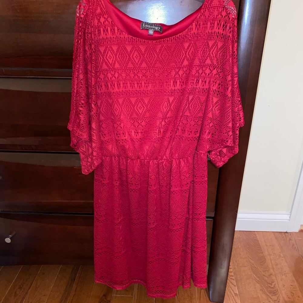 Red dress